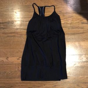 Lululemon black jog top